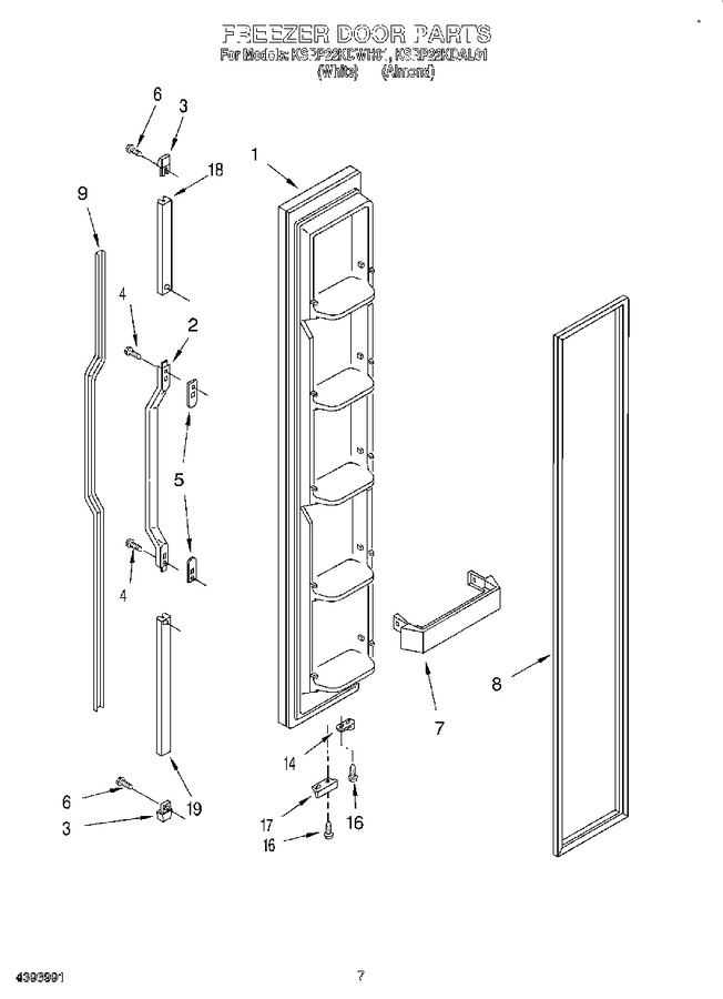 Diagram for KSRP22KDWH01