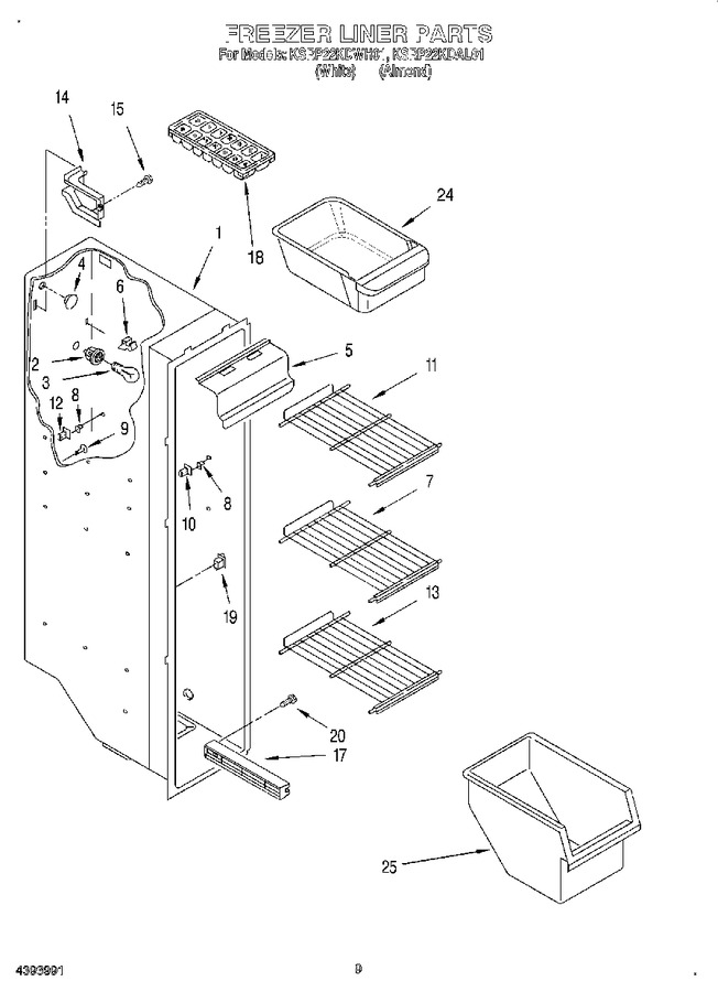 Diagram for KSRP22KDAL01