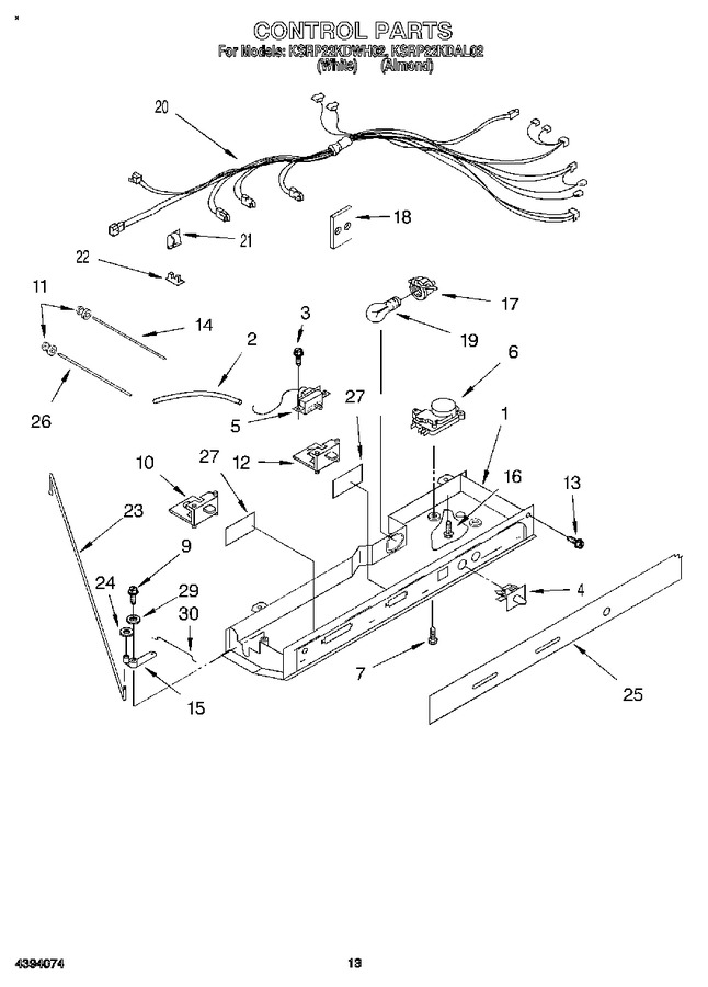 Diagram for KSRP22KDWH02