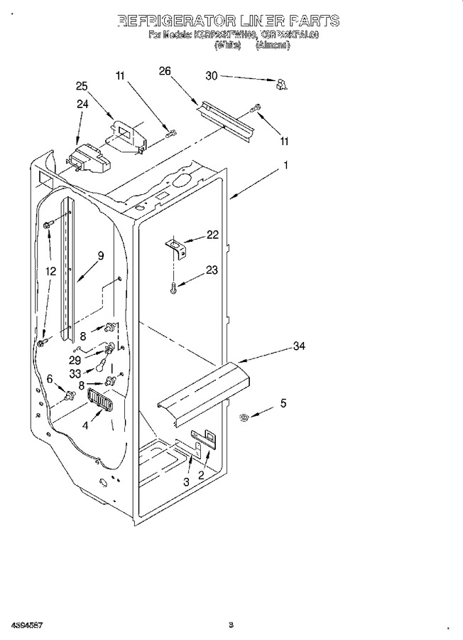 Diagram for KSRP22KFAL00