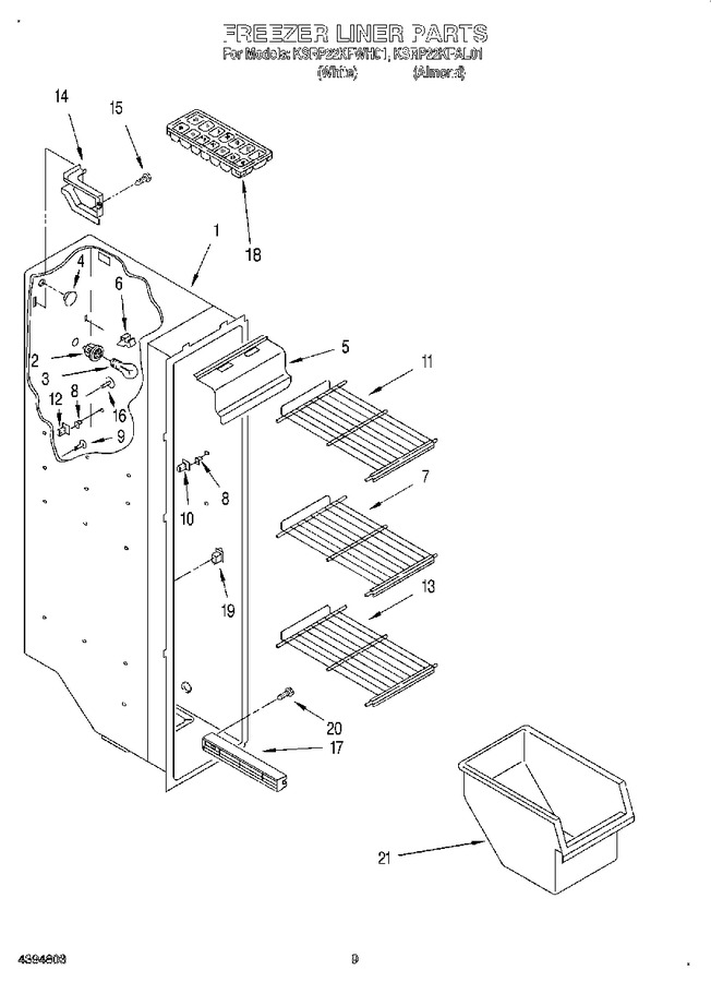 Diagram for KSRP22KFWH01