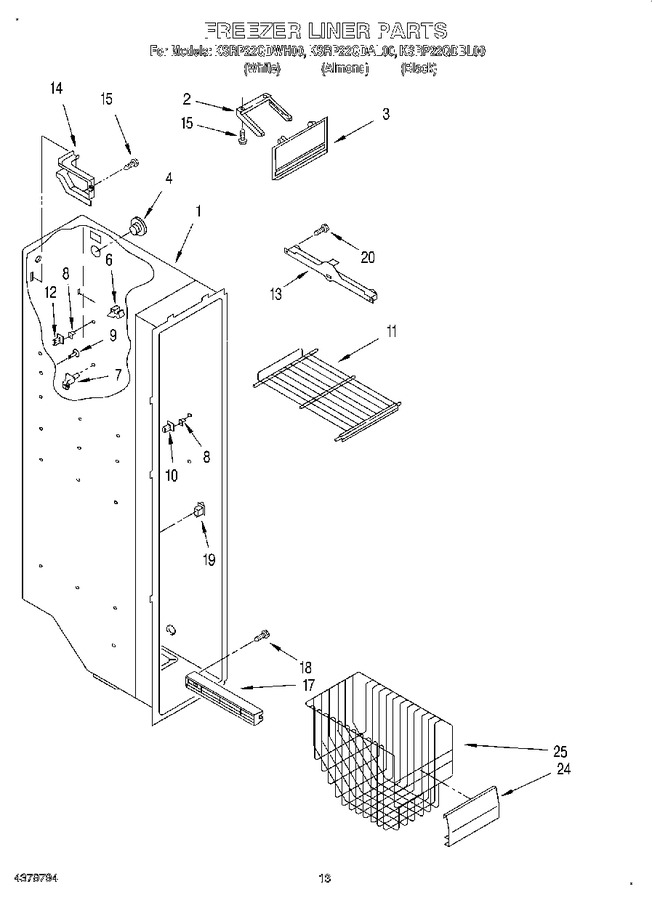Diagram for KSRP22QDWH00