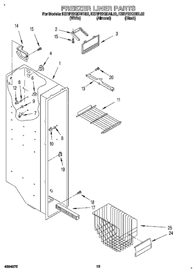 Diagram for KSRP22QDWH02