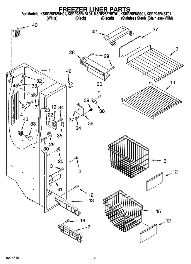 Diagram for KSRP25FNBL01