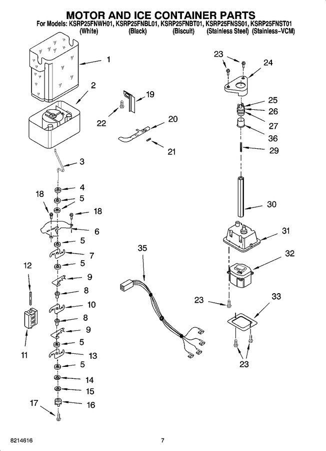 Diagram for KSRP25FNBL01