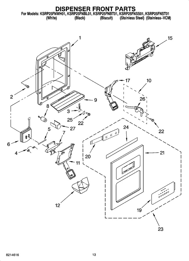 Diagram for KSRP25FNSS01