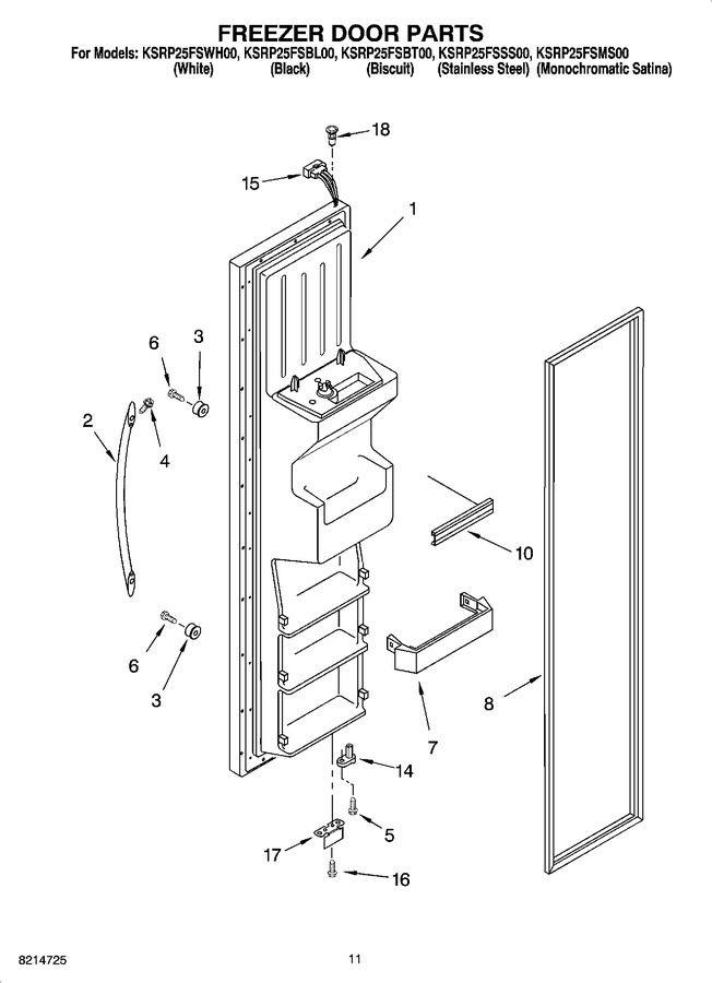 Diagram for KSRP25FSSS00