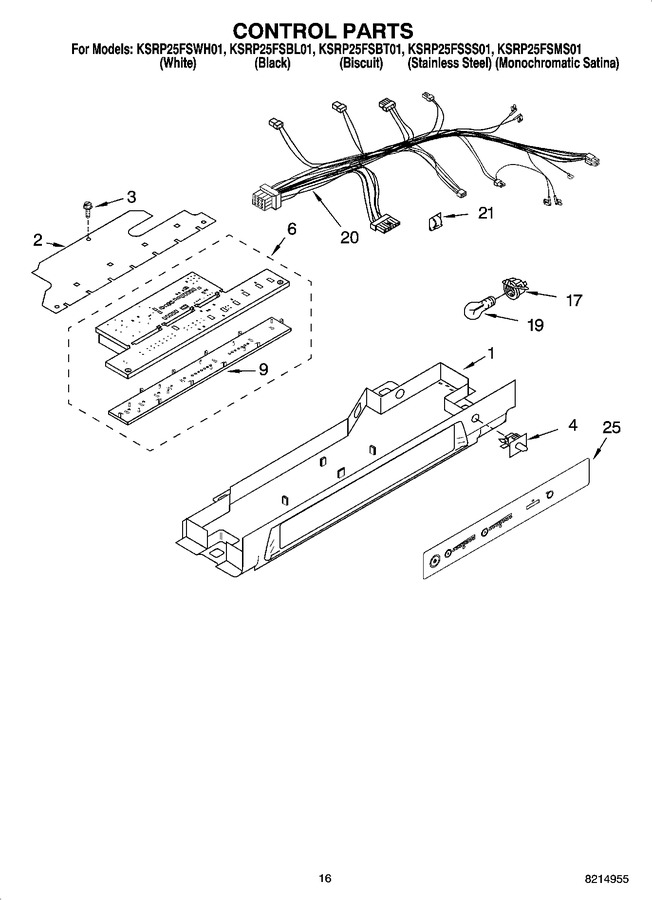 Diagram for KSRP25FSSS01