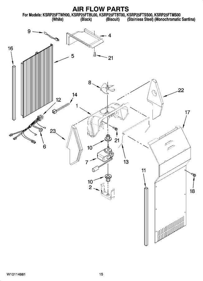 Diagram for KSRP25FTWH00