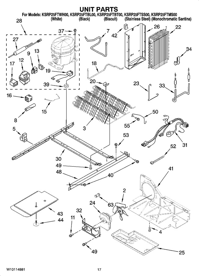 Diagram for KSRP25FTWH00