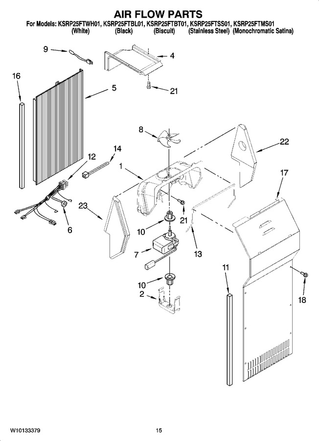 Diagram for KSRP25FTWH01