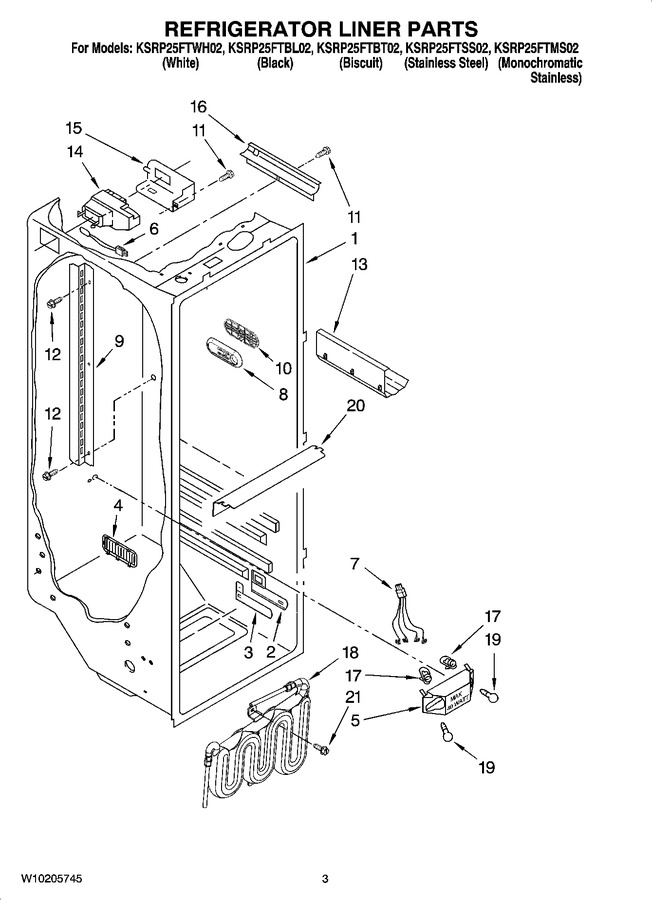 Diagram for KSRP25FTSS02
