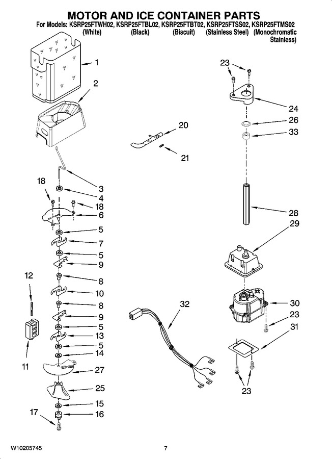 Diagram for KSRP25FTSS02