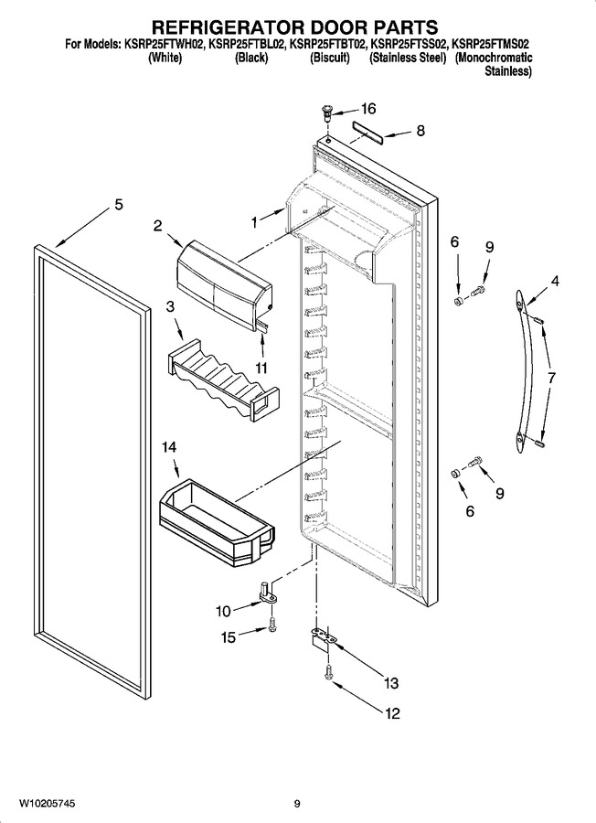 Diagram for KSRP25FTSS02