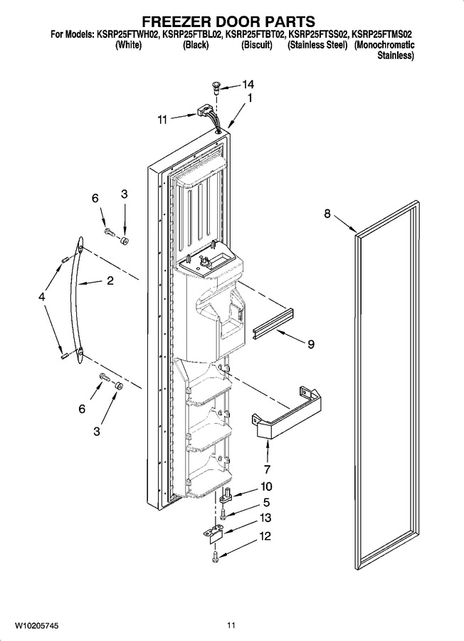 Diagram for KSRP25FTSS02