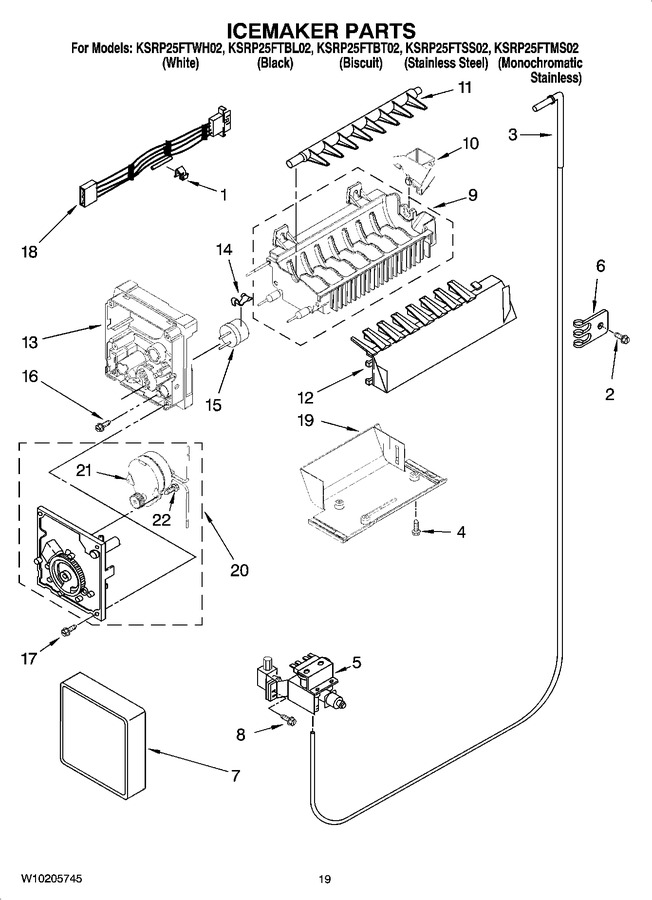 Diagram for KSRP25FTSS02