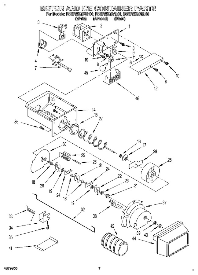 Diagram for KSRP25QDBL00