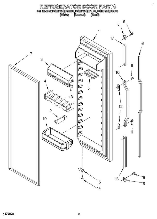 Diagram for KSRP25QDBL00