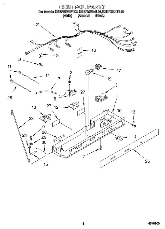 Diagram for KSRP25QDBL00