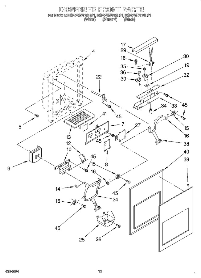Diagram for KSRP25QDBL01