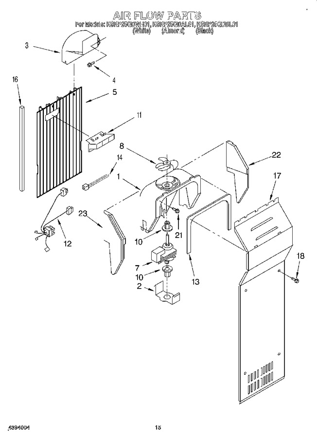 Diagram for KSRP25QDBL01