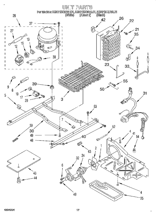 Diagram for KSRP25QDBL01