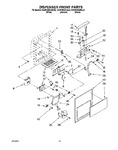 Diagram for 08 - Dispenser Front