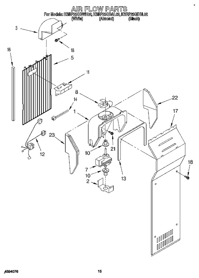 Diagram for KSRP25QDAL02