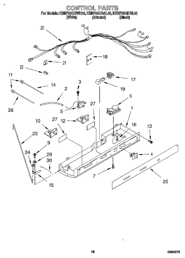 Diagram for KSRP25QDAL02