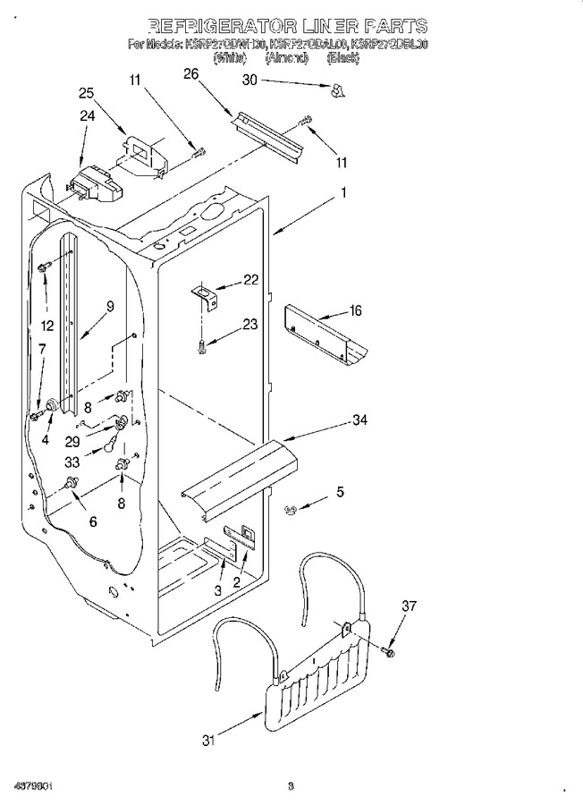 Diagram for KSRP27QDWH00