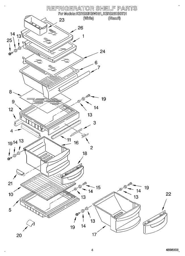 Diagram for KSRS22KGWH01