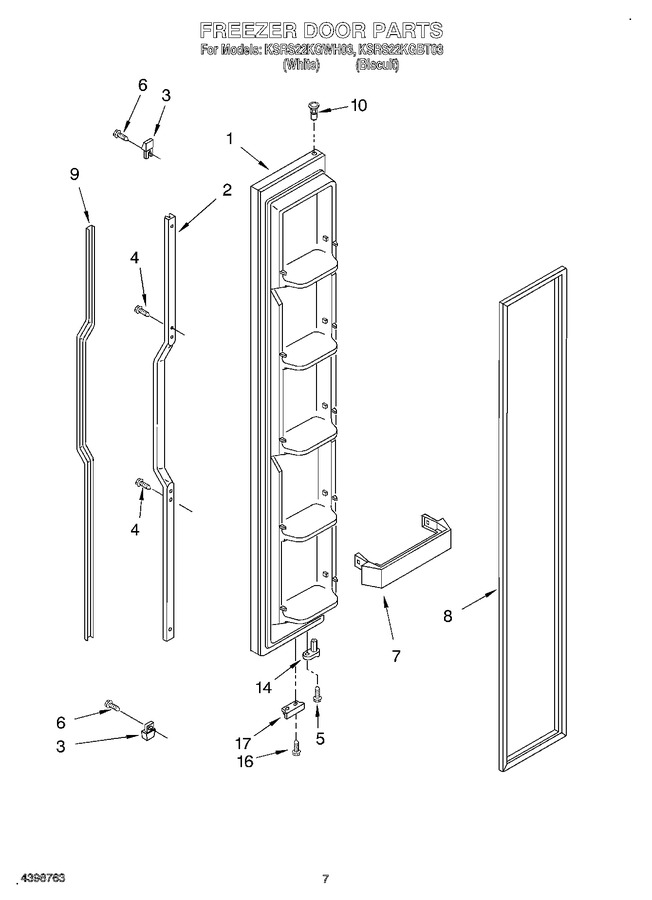 Diagram for KSRS22KGWH03