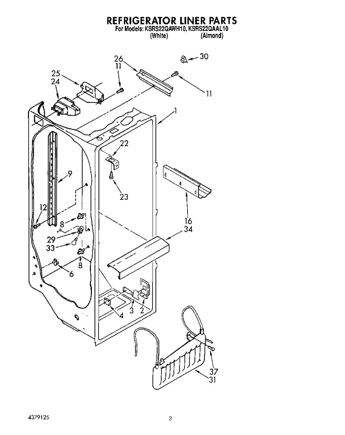 Diagram for KSRS22QAWH10