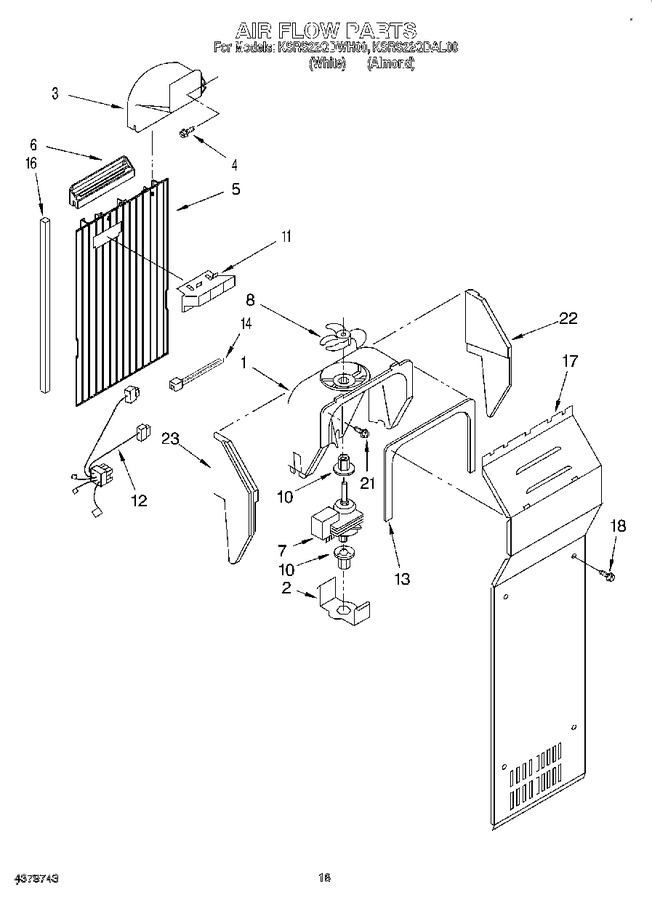 Diagram for KSRS22QDWH00