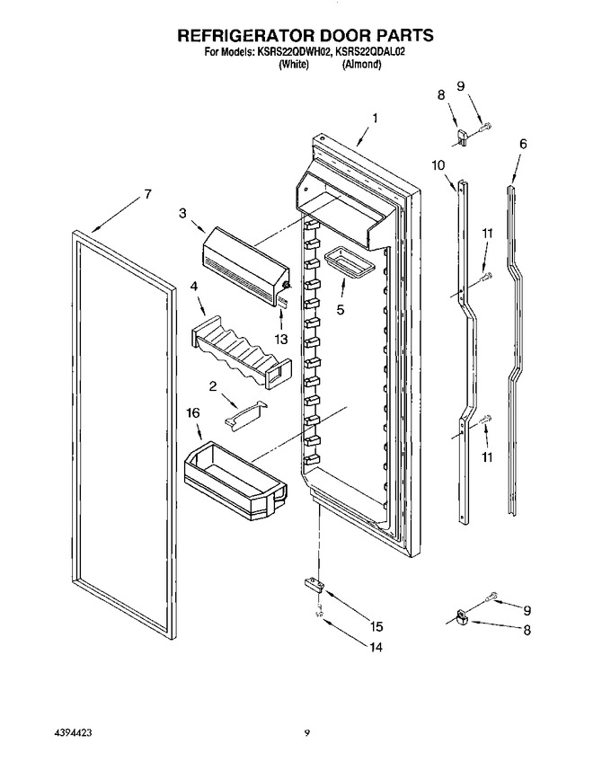 Diagram for KSRS22QDWH02