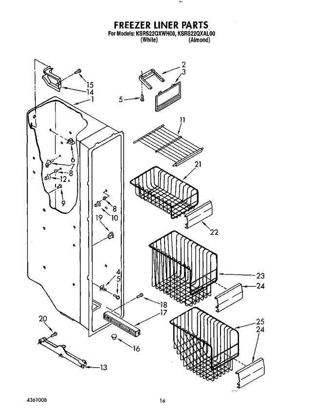 Diagram for KSRS22QXWH00