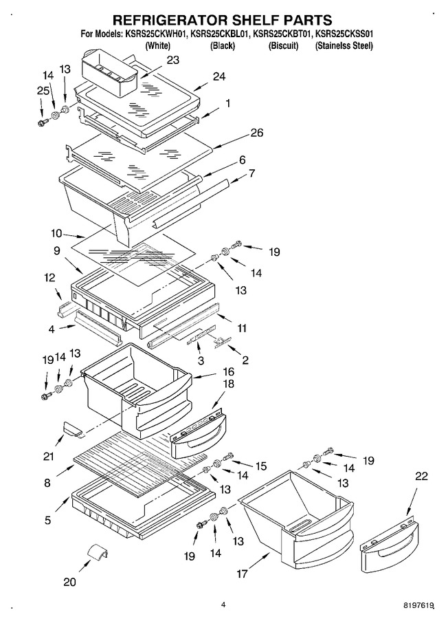Diagram for KSRS25CKBT01
