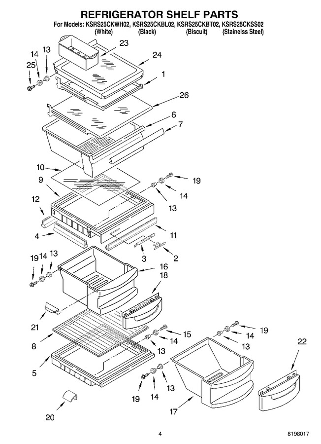 Diagram for KSRS25CKBL02