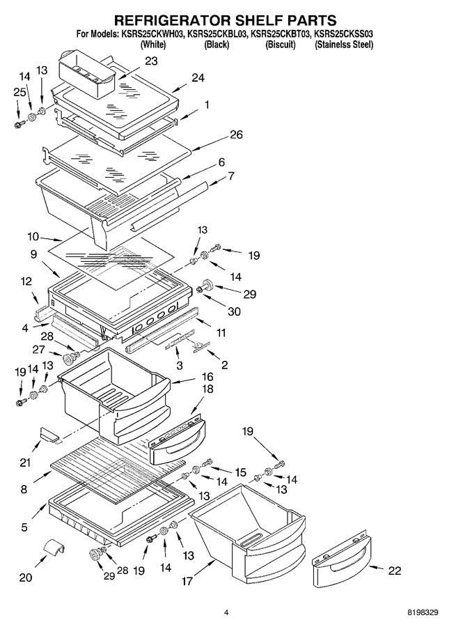 Diagram for KSRS25CKBL03