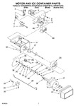 Diagram for 05 - Motor And Ice Container Parts