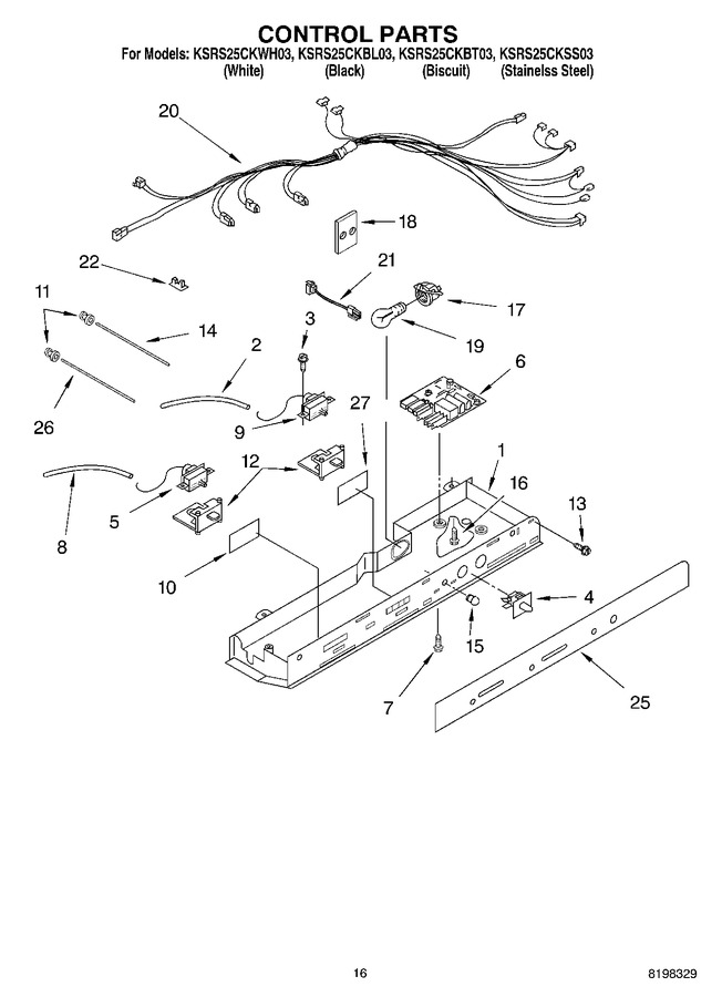 Diagram for KSRS25CKSS03