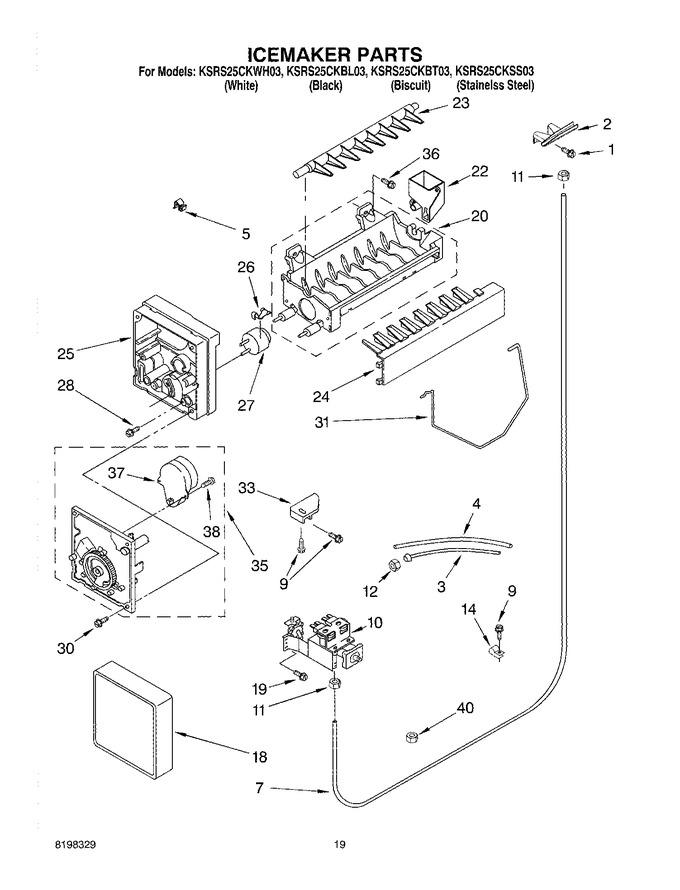 Diagram for KSRS25CKSS03