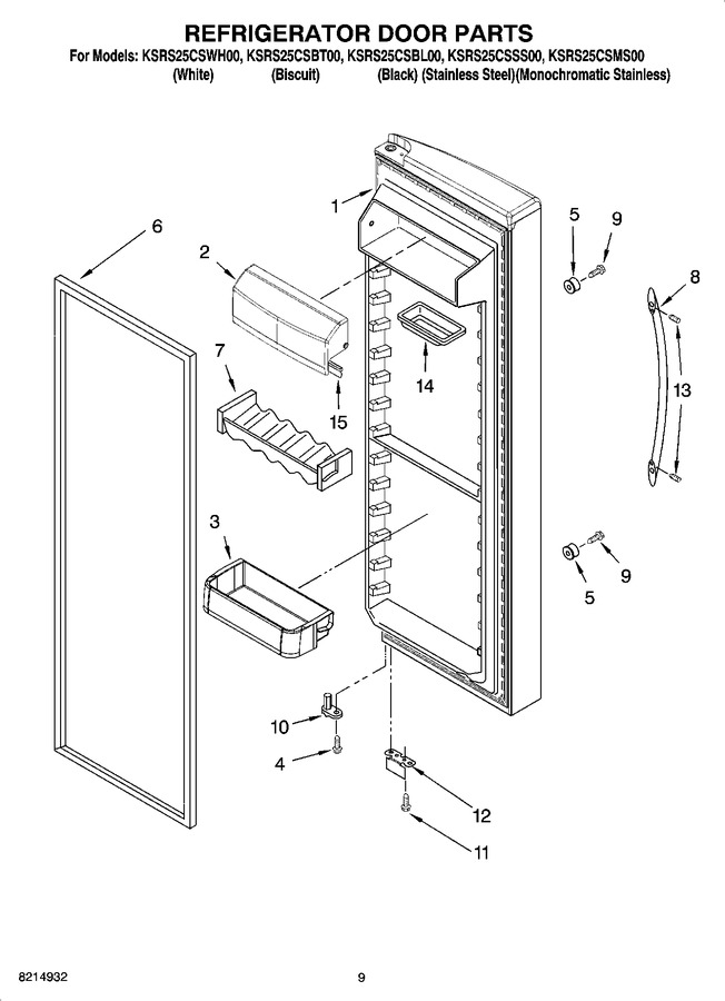 Diagram for KSRS25CSMS00