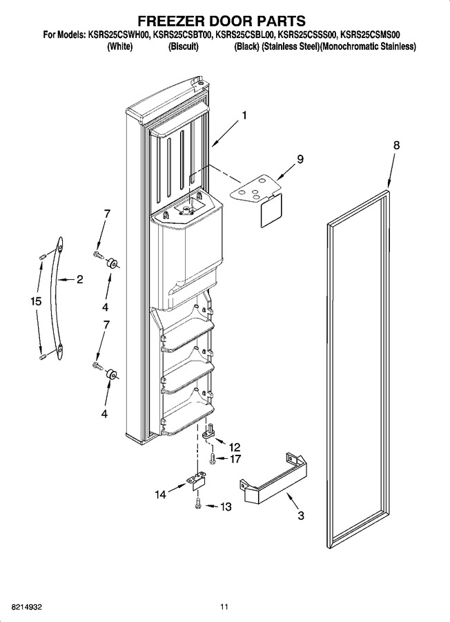 Diagram for KSRS25CSMS00