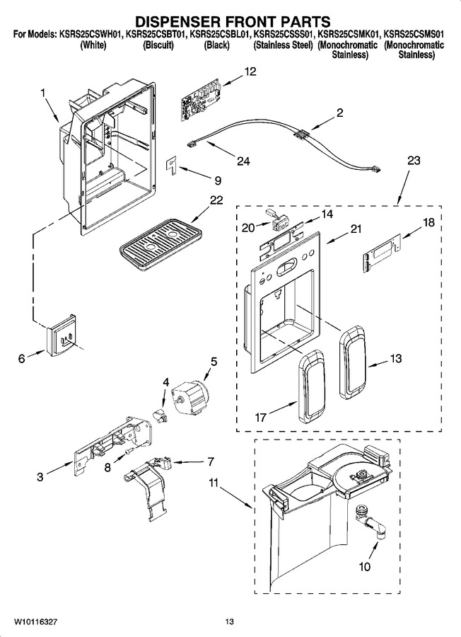 Diagram for KSRS25CSBT01