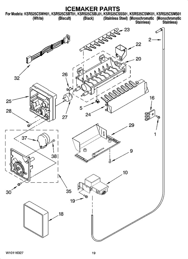 Diagram for KSRS25CSMS01