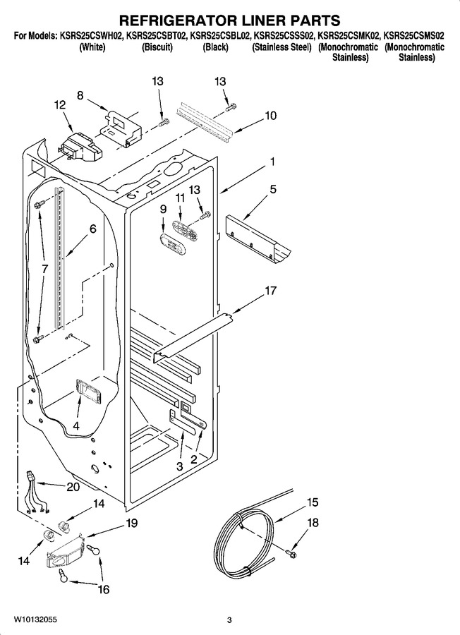Diagram for KSRS25CSMS02