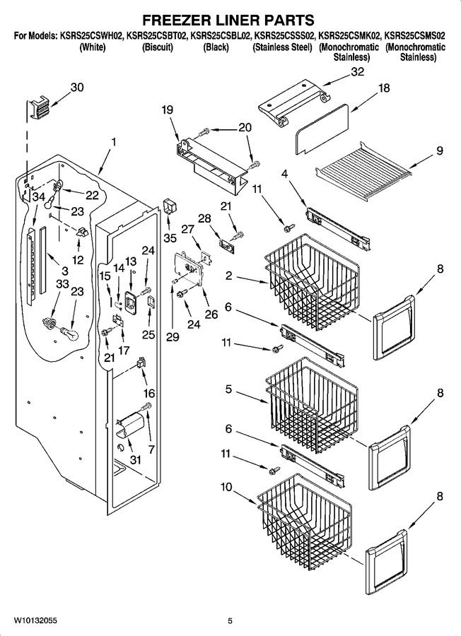 Diagram for KSRS25CSMS02