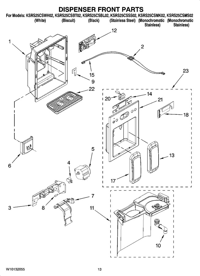 Diagram for KSRS25CSBT02