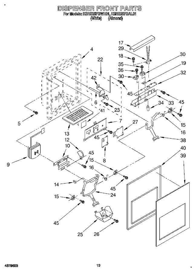 Diagram for KSRS25FBWH01